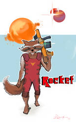 Rockettt Racoon Final DevArt