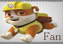 Rubble Fan - Paw Patrol Stamp