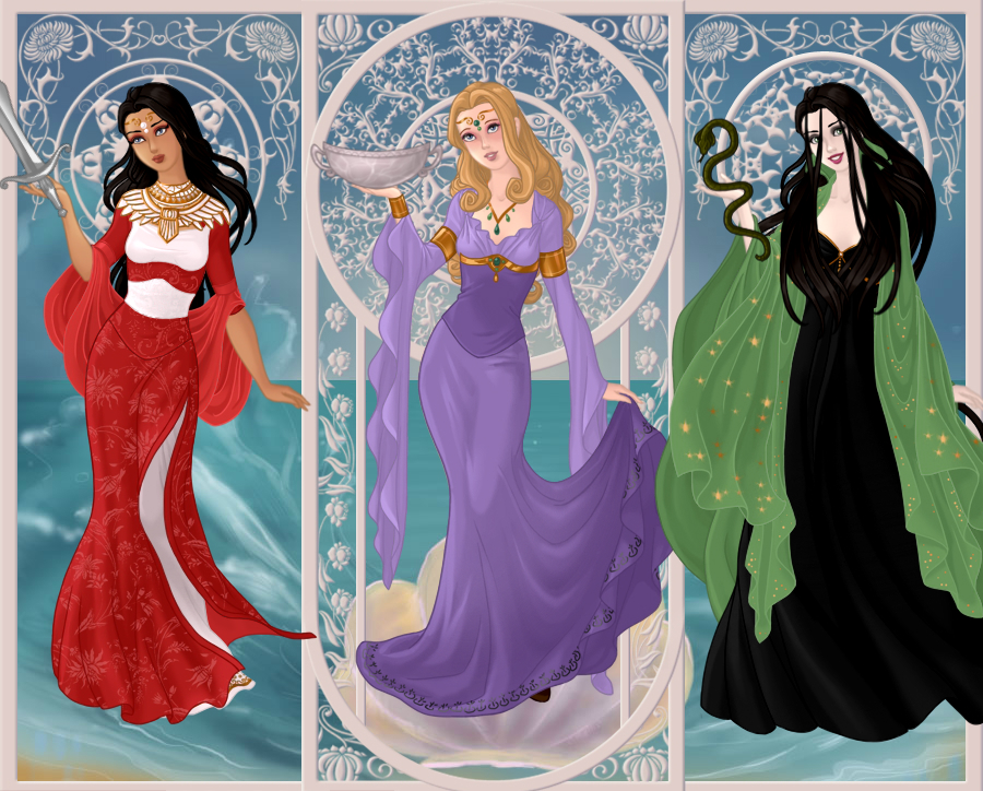 Sif, Sigyn, Hela.