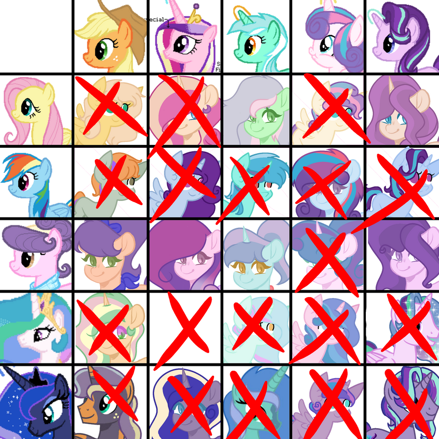 Mlp Grid Adoptables 2 by Malta2277 on DeviantArt