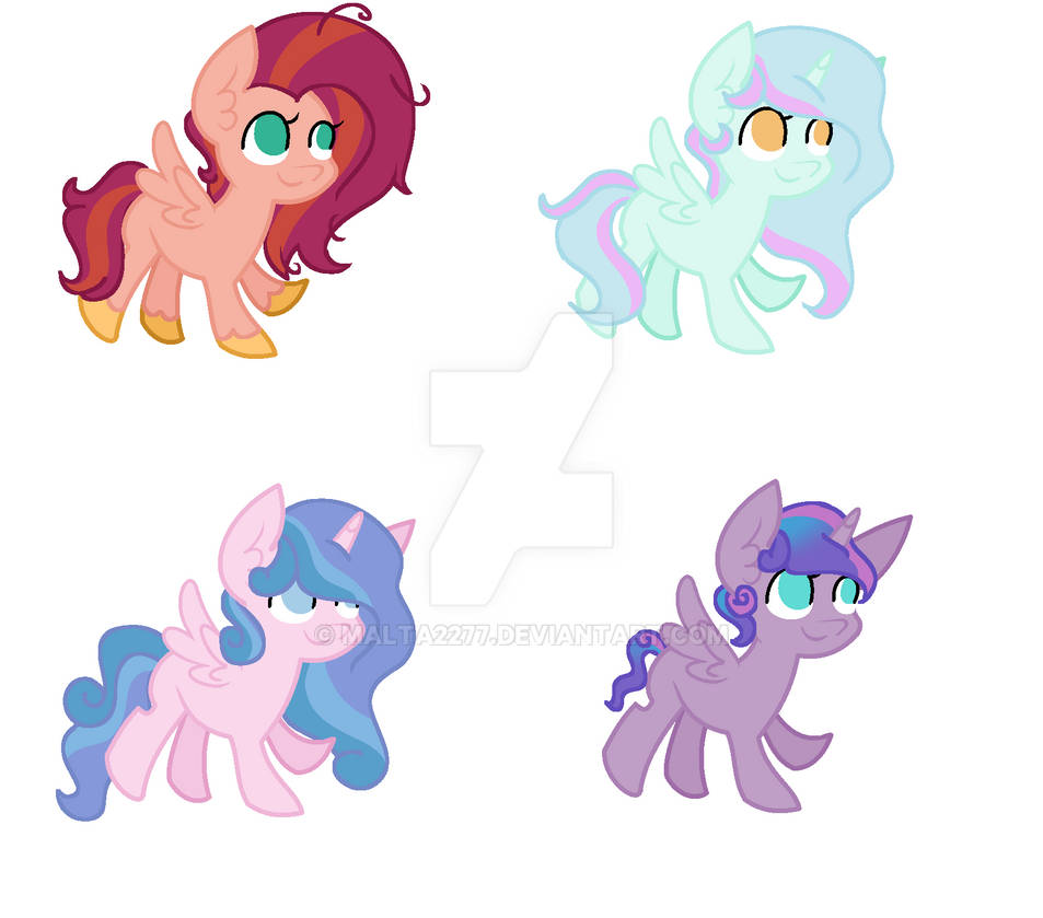 Mlp forgotten grid adopts 2 by Malta2277 on DeviantArt