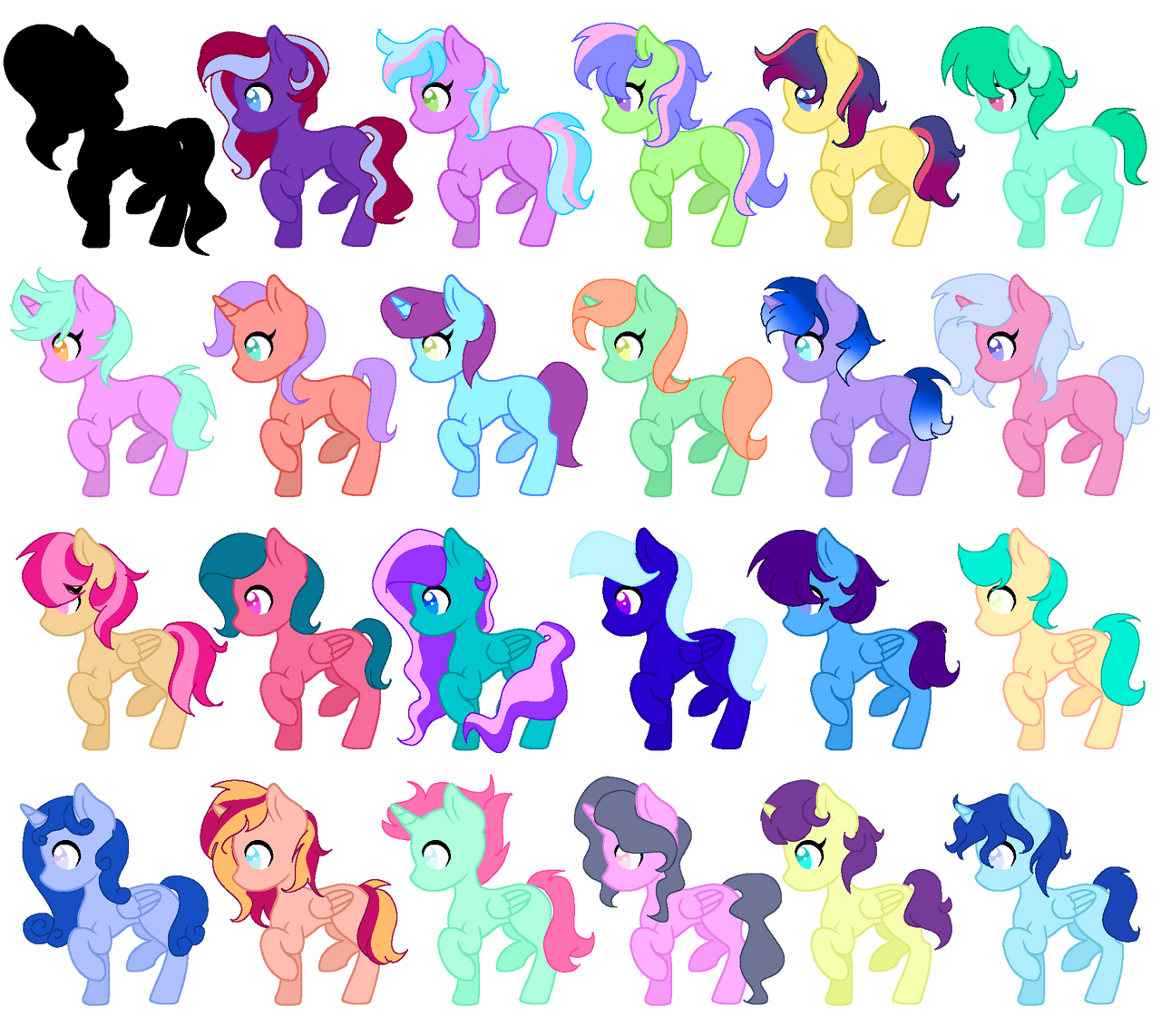 Mlp adopt batch!! by Malta2277 on DeviantArt