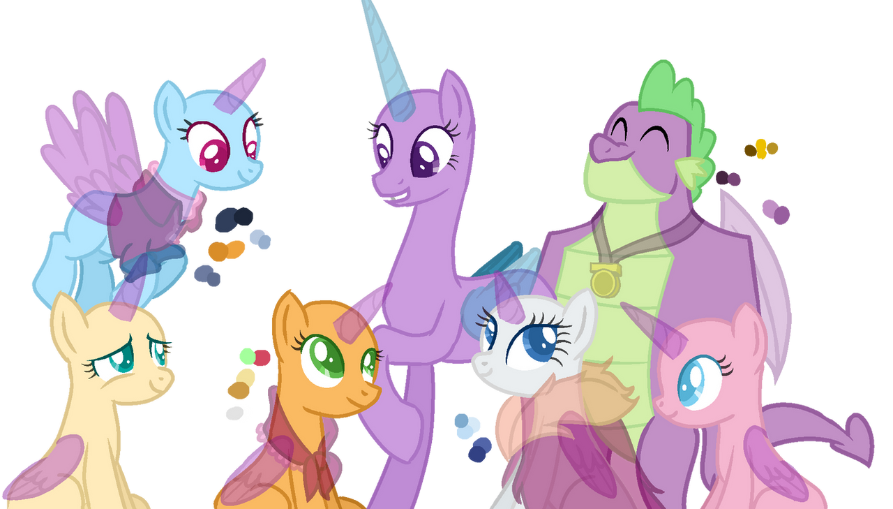 Magic of friendship Grows Base, Version 1 by Malta2277 on DeviantArt