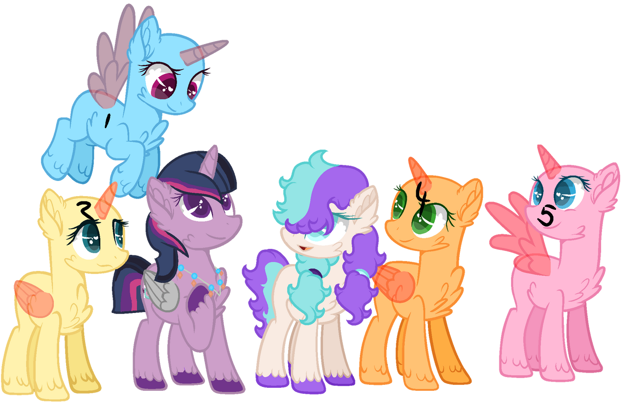Mlp Mane 6 rare pairs Collab CLOSED by Malta2277 on DeviantArt