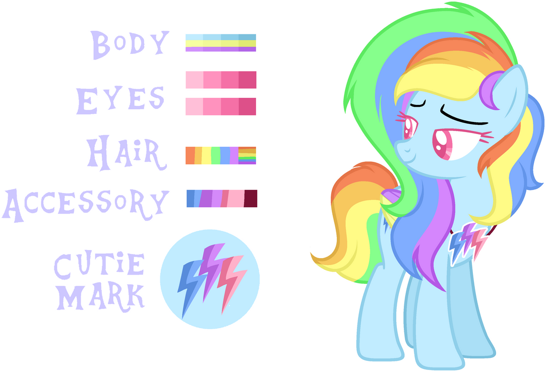 Mlp Redesign - Guilded Rainbow Bio by Malta2277 on DeviantArt