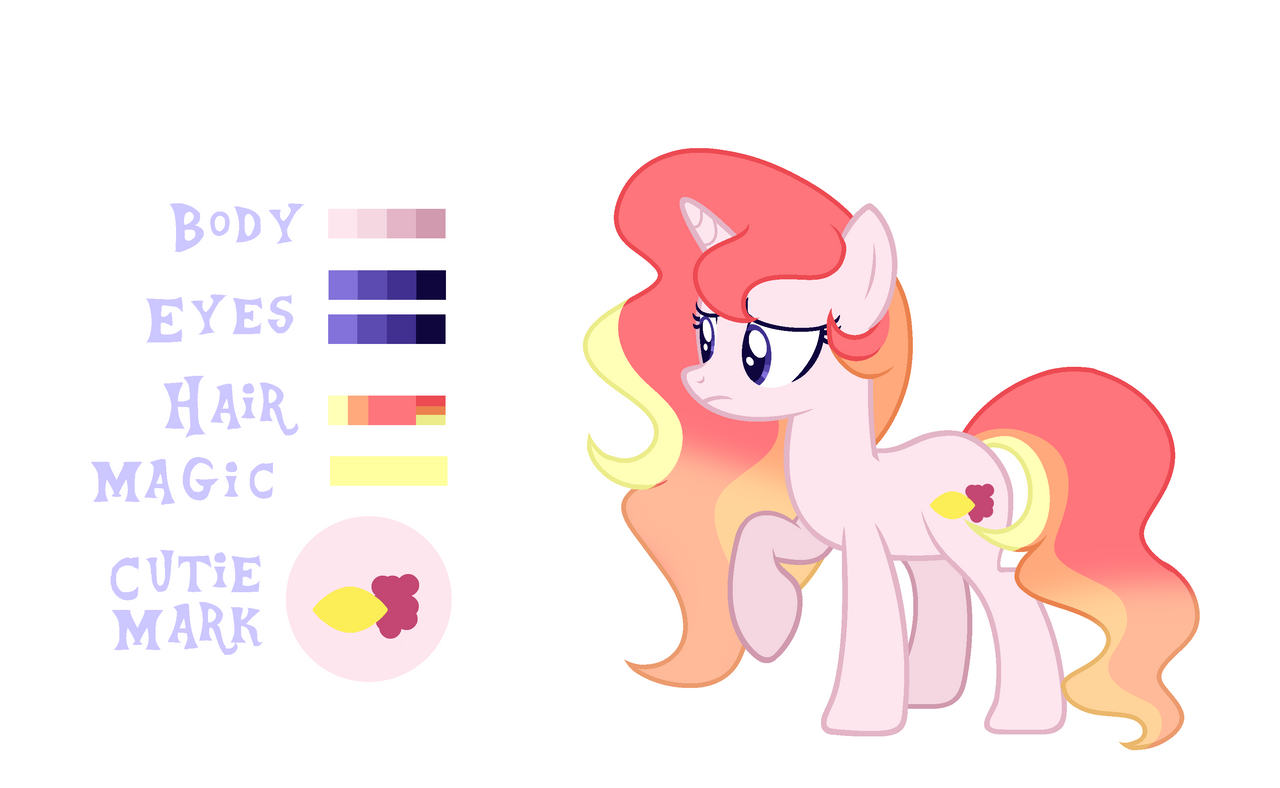 Mlp OC - Lemon Raspberry Bio by Malta2277 on DeviantArt