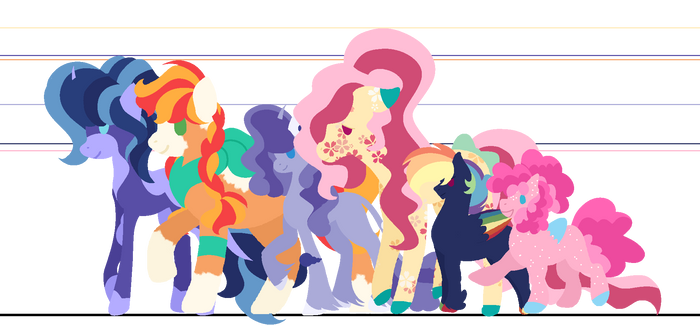 Mane 6 redesigns