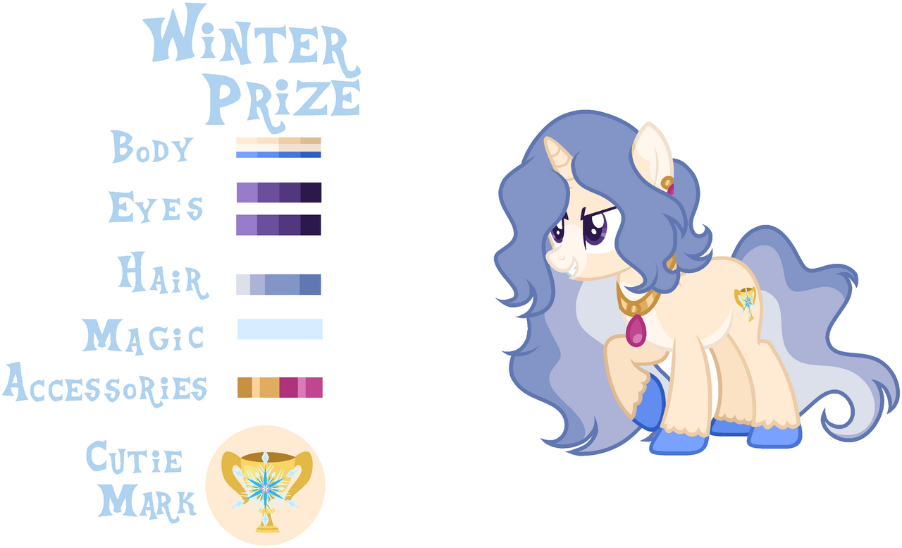 Mlp OC - Winter Prize Bio by Malta2277 on DeviantArt