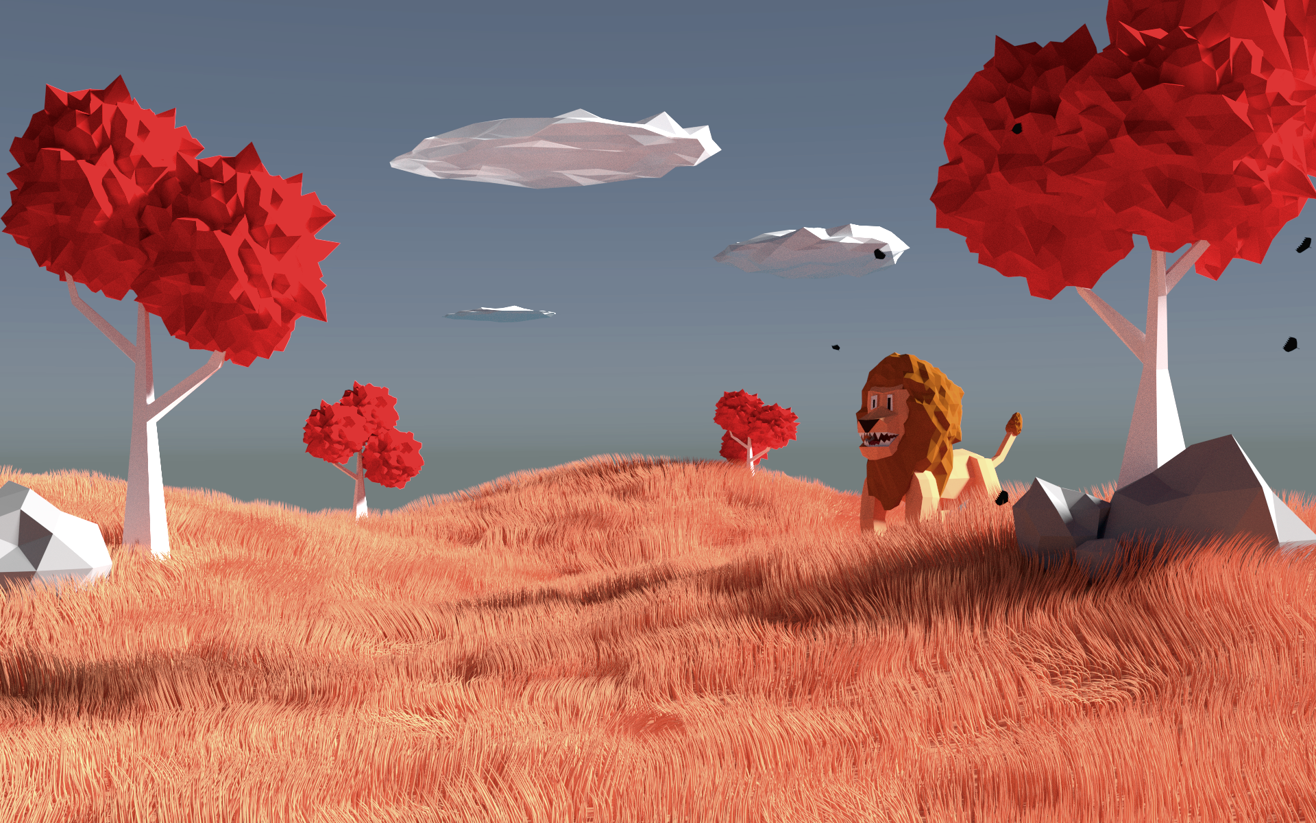 Low Poly Safari