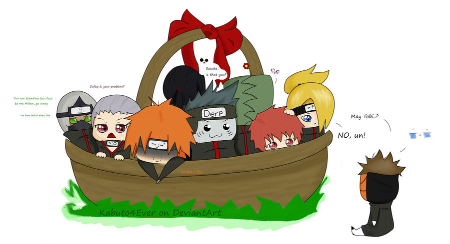 Oh, the Akatsuki's randomness~