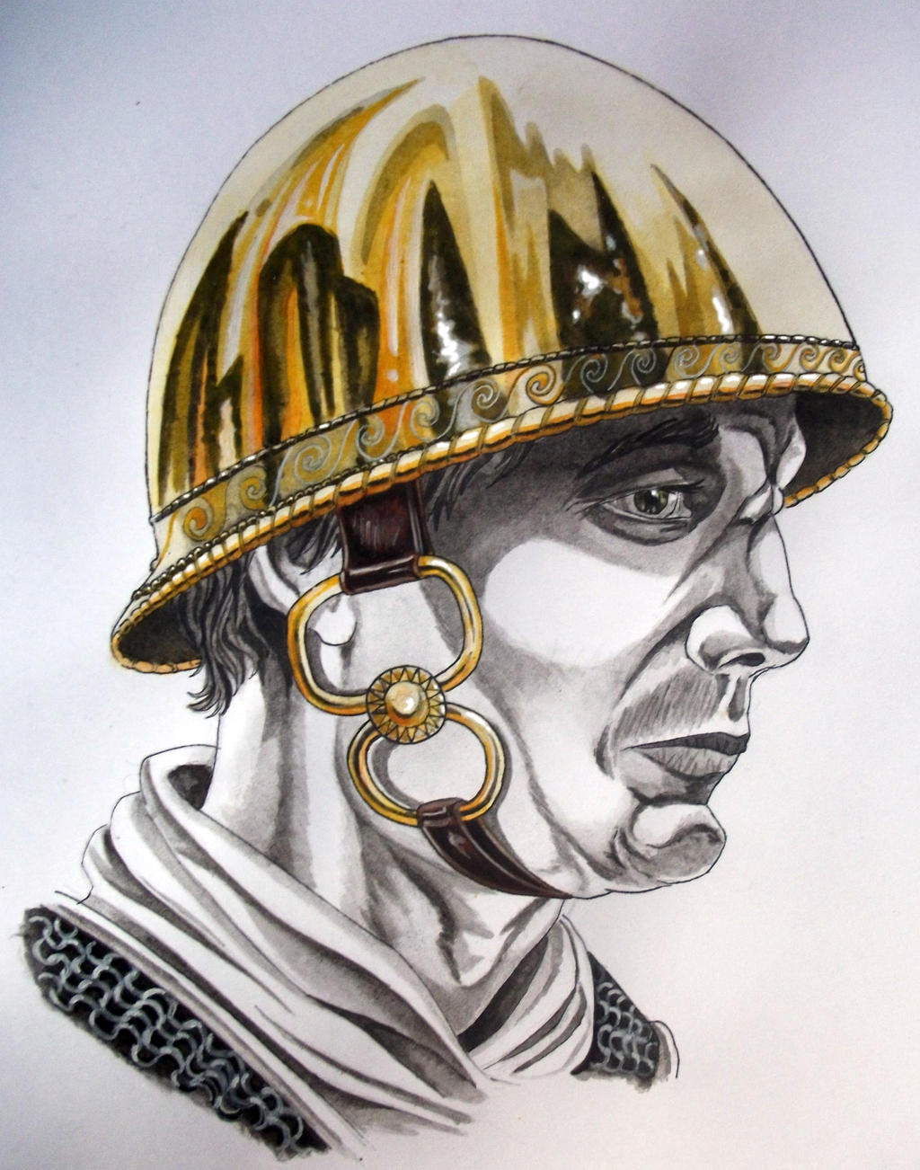 Gallic wars legionary helmet