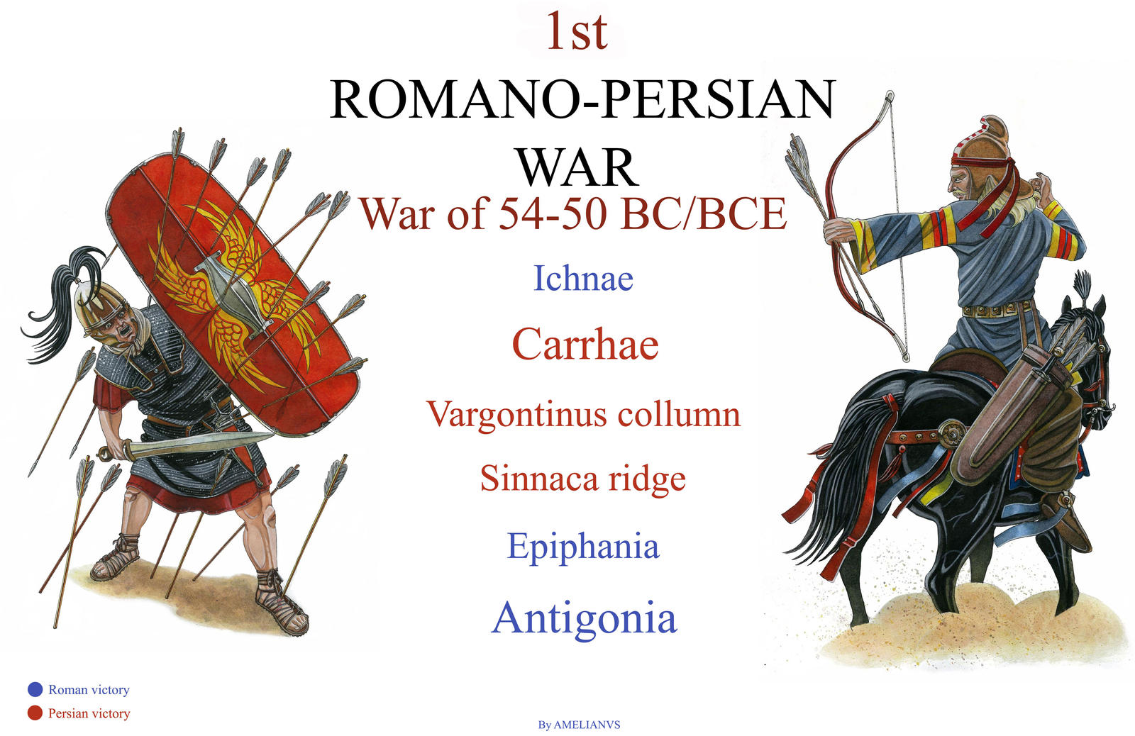 Persia Battle Rome 1st Romano-Persian war by AMELIANVS on DeviantArt