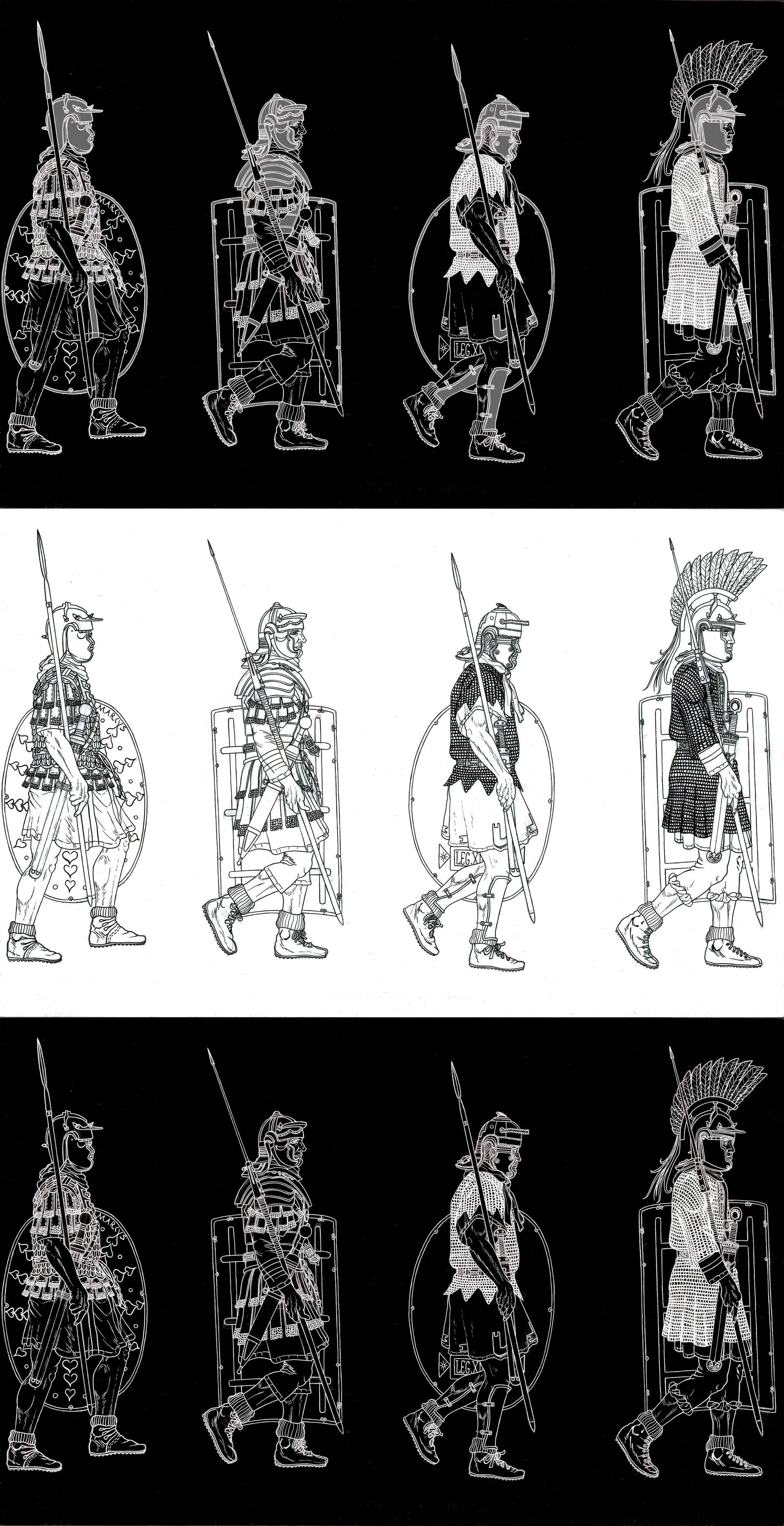 Roman soldiers of Marcomannic wars,PART I . by AMELIANVS on DeviantArt