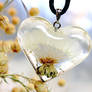 Dandelion Heart Pendant