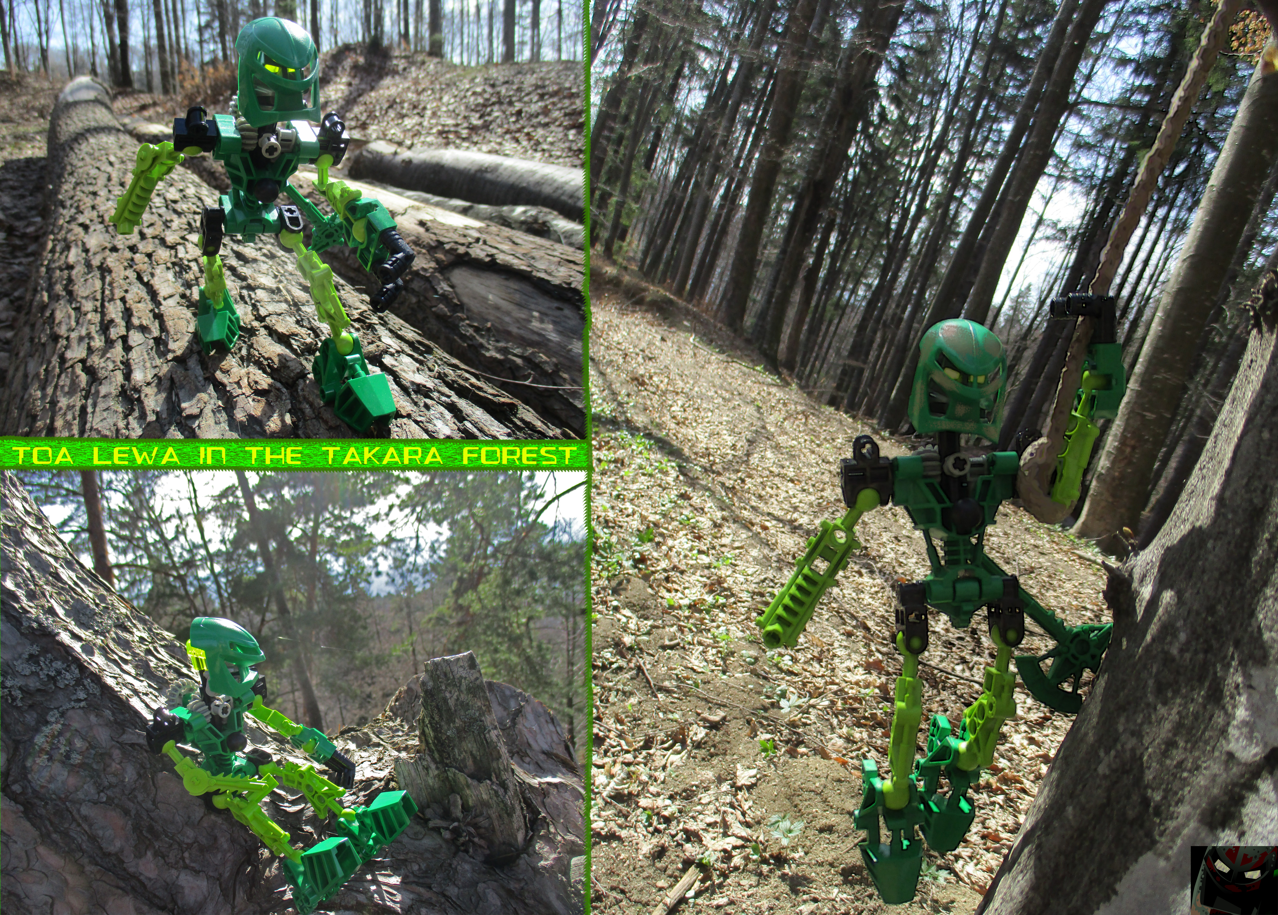 Toa Lewa In The Takara Forest