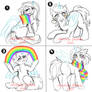 .:Pony YCH pride month:.