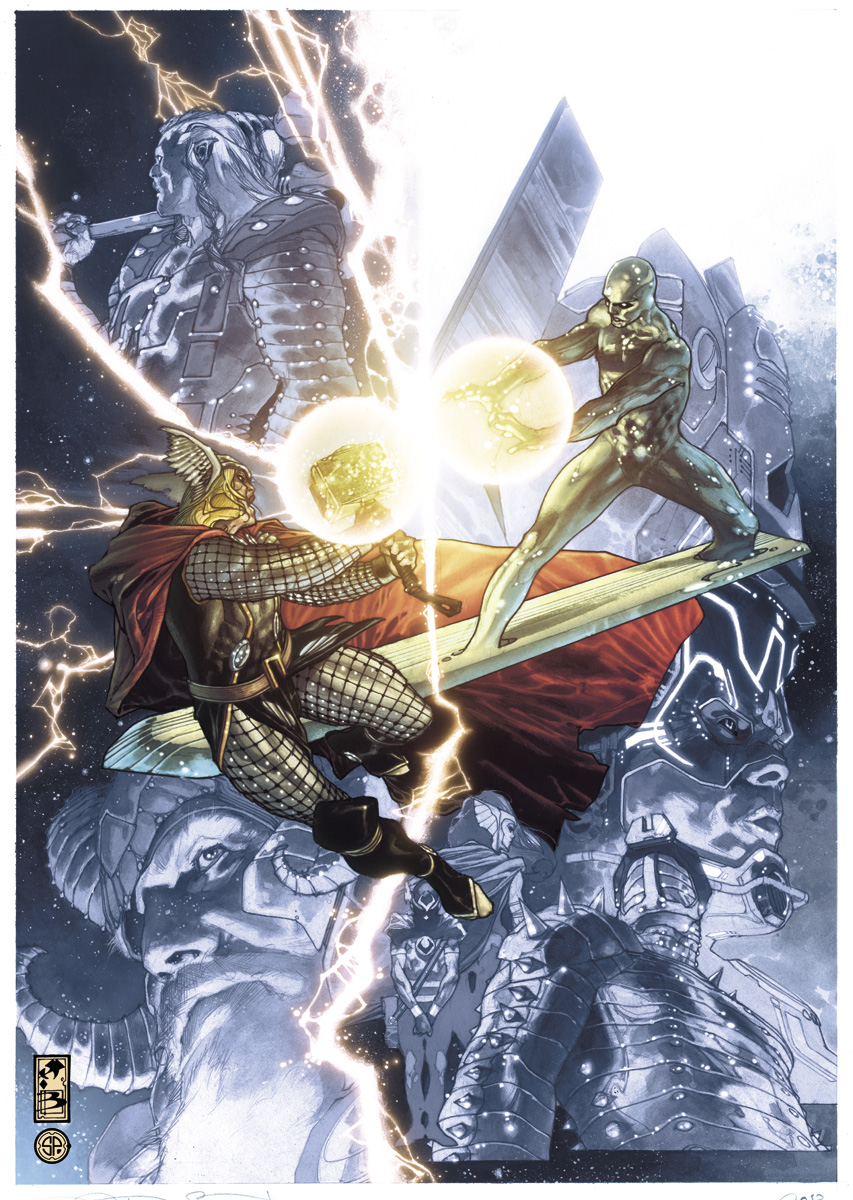 Simone Bianchi Thor final issue cover