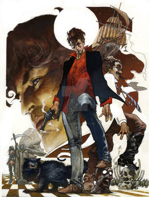 Dylan Dog color fest cover by simonebianchi
