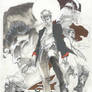 Dylan Dog color fest cover pencil