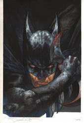 Batman full color SDCC commission