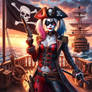 Harley Quinn as a Pirate