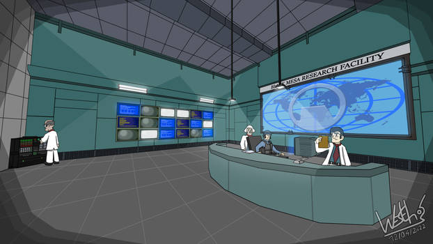 Briefing Room Half-Life: Cell-Shaded