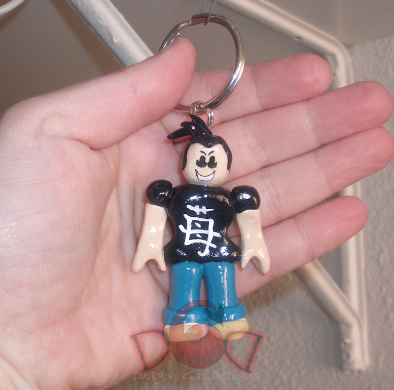 Roblox Keychain Commission Finished By Pixiedragon99 On Deviantart - roblox paper crafts