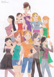 The Girls of Percy Jackson