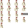 Battler Ushiromiya - Sprite Sheet