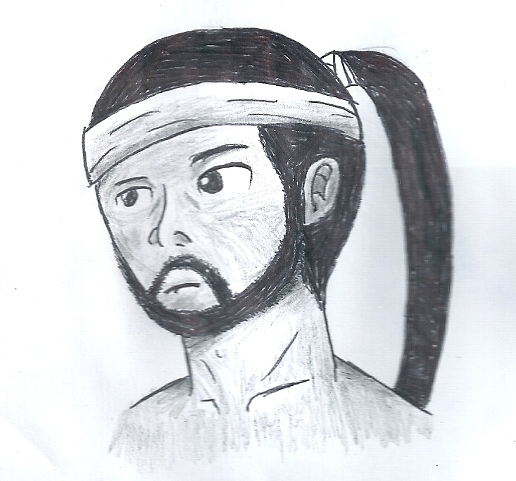 Hanzo Hasashi drawing