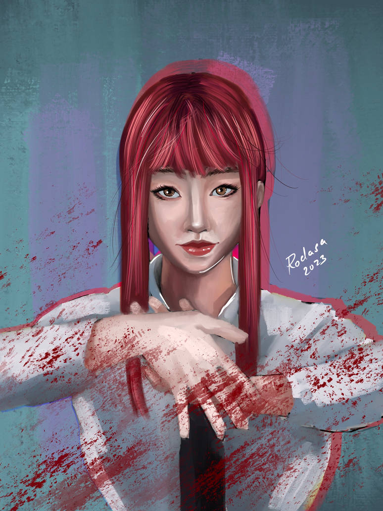 Dearchuu Dear Chuu as Makima by ArtSenseiYT on DeviantArt