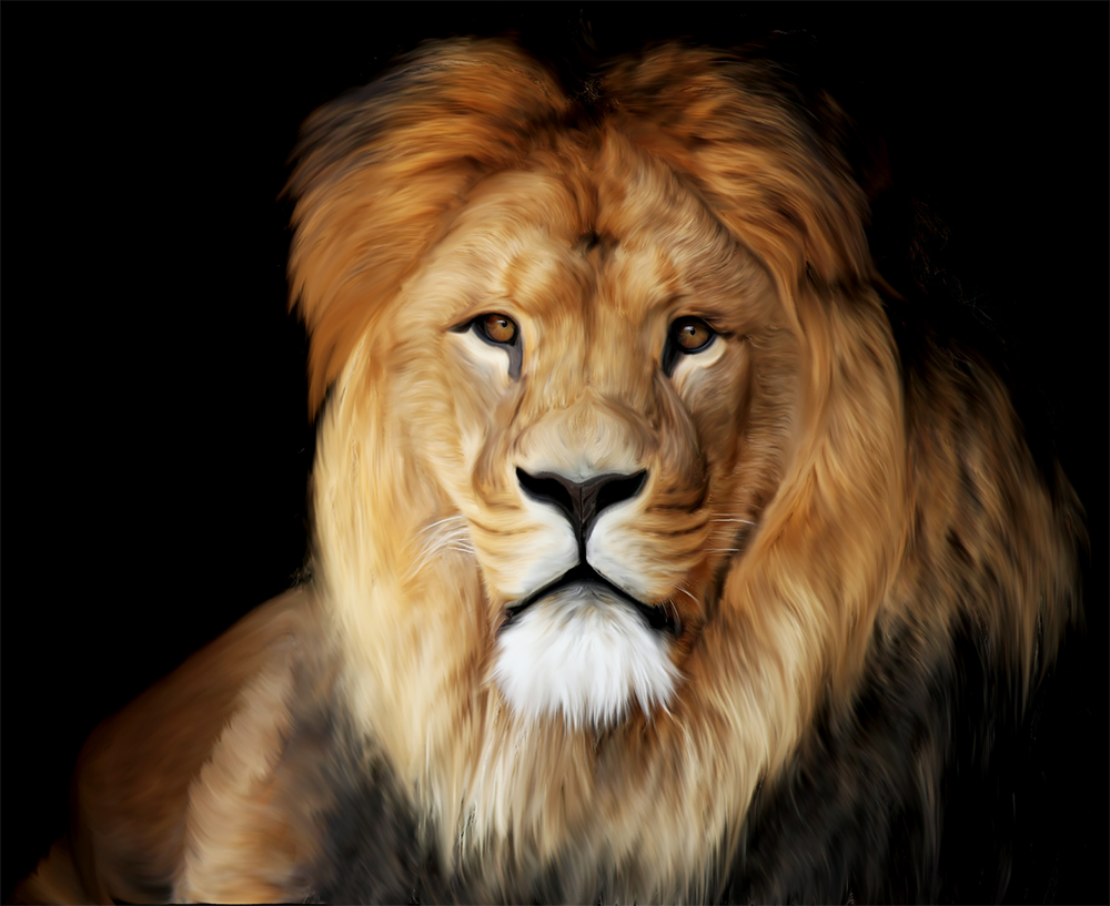 Lion Pride - PS5 Painting