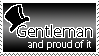 gentleman stamp by AMKitsune