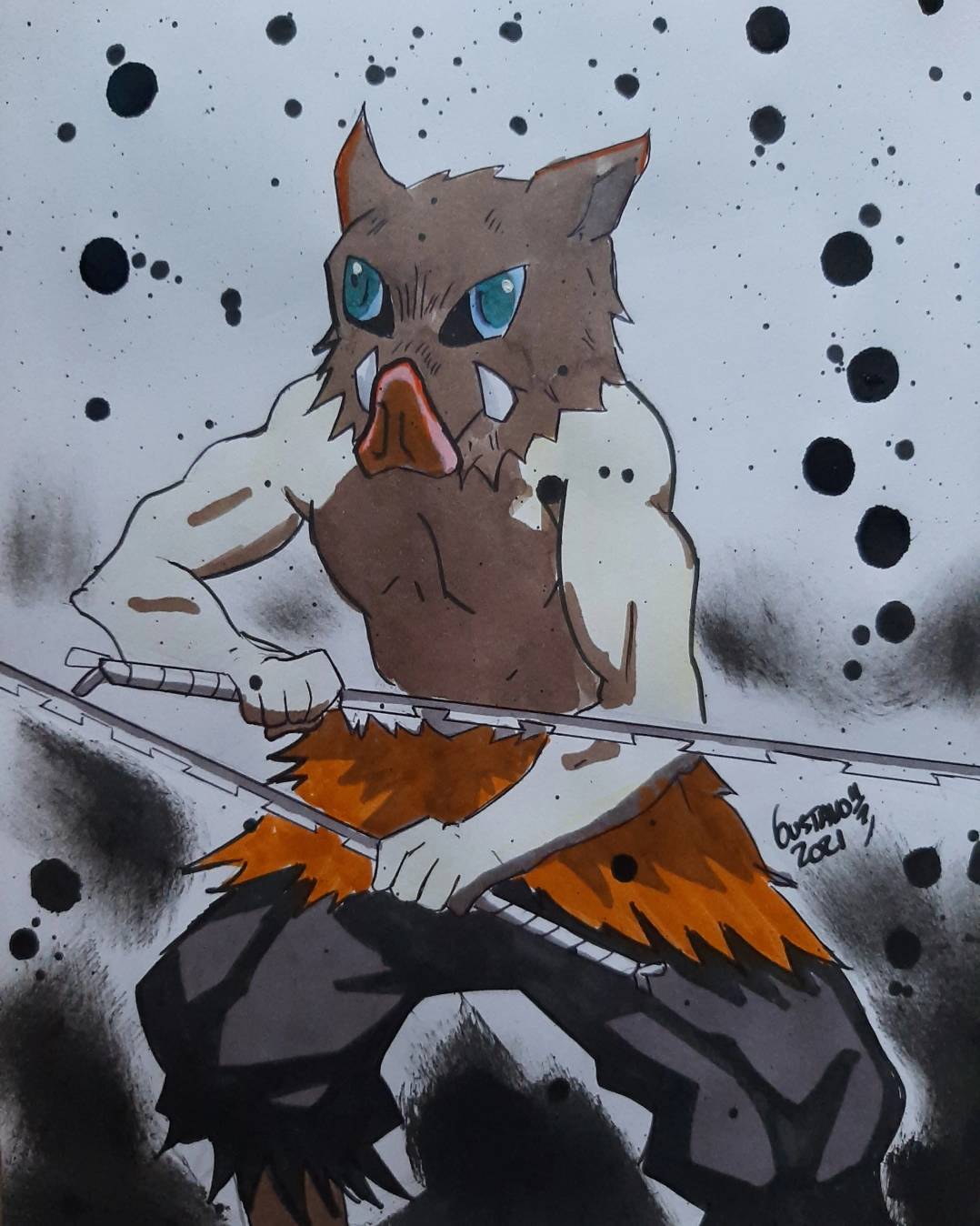 inosuke by Gustavodbz on DeviantArt