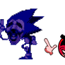 Majin sonic and Jakko Red  (PNG