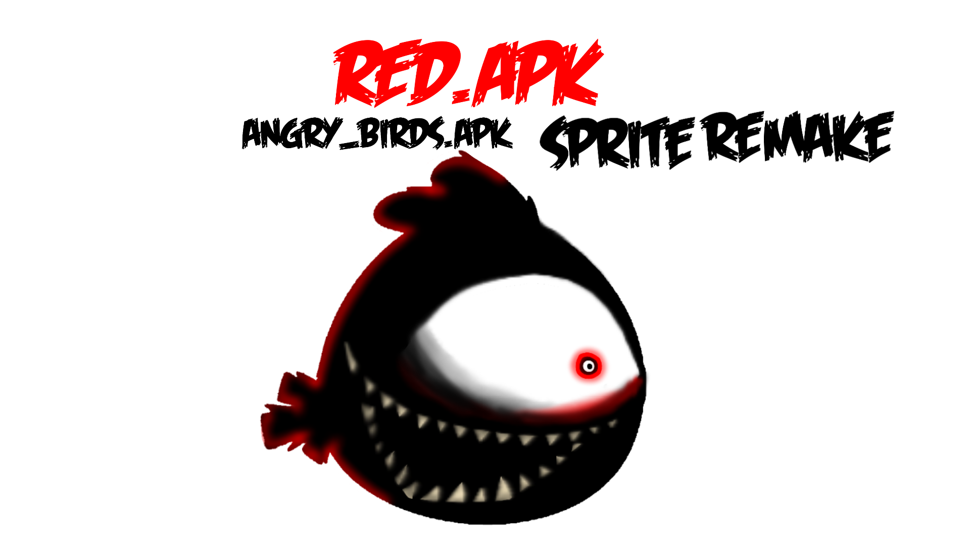 Red.APK - sprite REMAKE (ANGRY_BIRDS.APK by Bielandfriends on DeviantArt