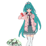 Miku Hatsune render