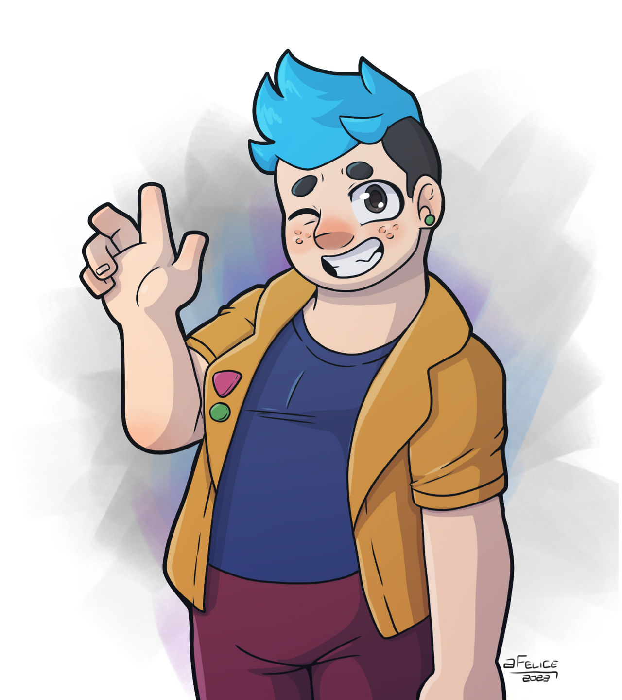 Barney Redesigned Deviantart Barney by alefeliceart on DeviantArt
