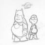 Fat BATMAN and ROBIN