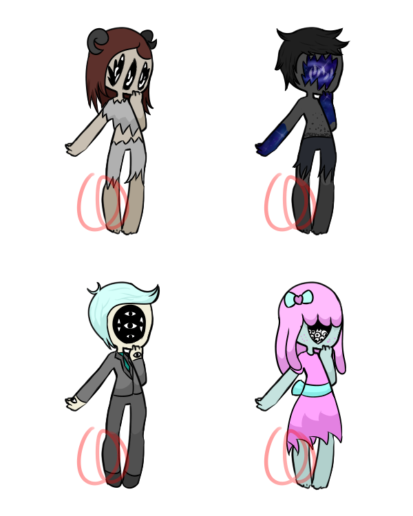 Faceless adopts (CLOSED)