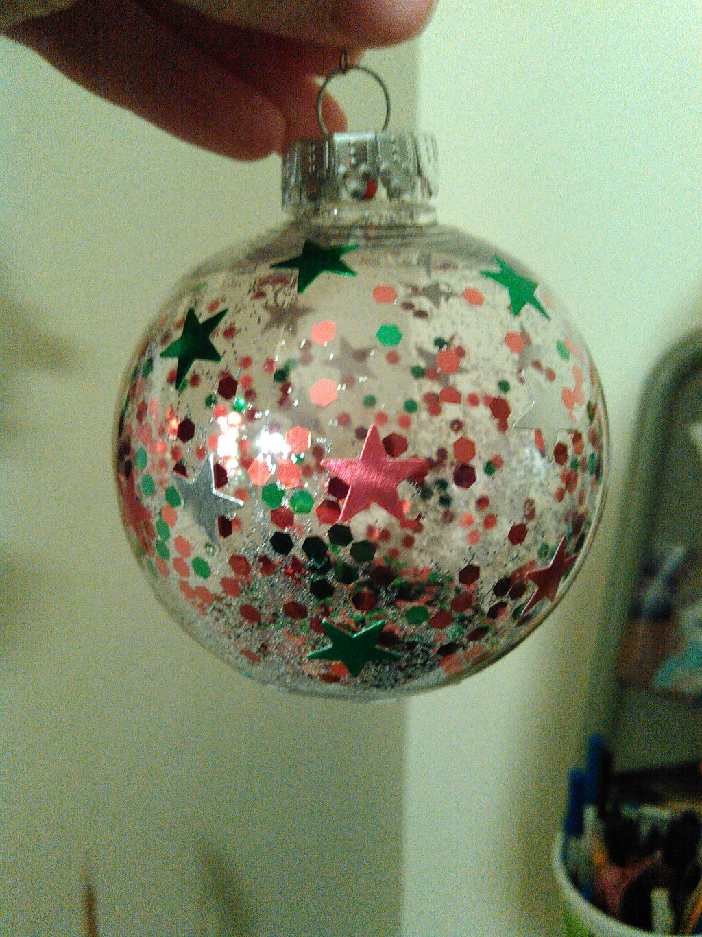 Xmas Glitter Ornament