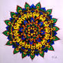 Mandala 1 coloured version