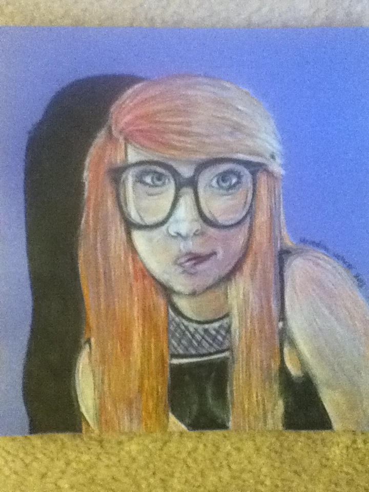 She's Draw Me She Asked me to Draw Her by LightSigns on DeviantArt