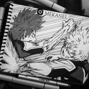 Katsuki Bakugo VS Eijiro Kirishima - MEKANEL