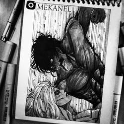 Eren VS Annie / Shingeki No Kyojin - MEKANEL