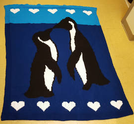 Penguin afghan