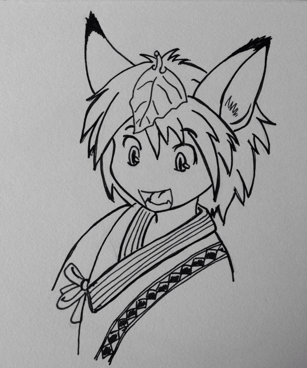 Ink practice fox chibi by Jaive-Nova on DeviantArt