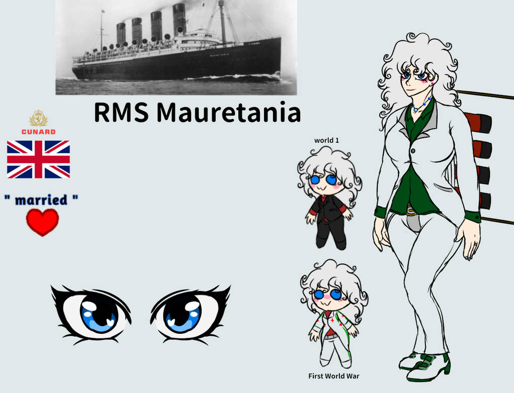 Rms Mauretania - human ( my update 2022 ) by Alttogether on DeviantArt