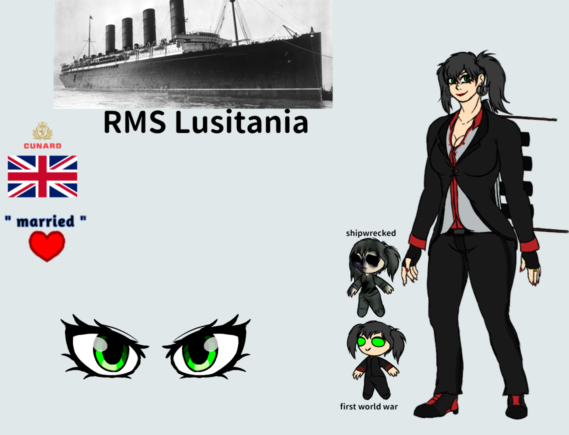 Humanized Rms Freedom Rms Lusitania- human ( My update 2022 ) by Alttogether on DeviantArt