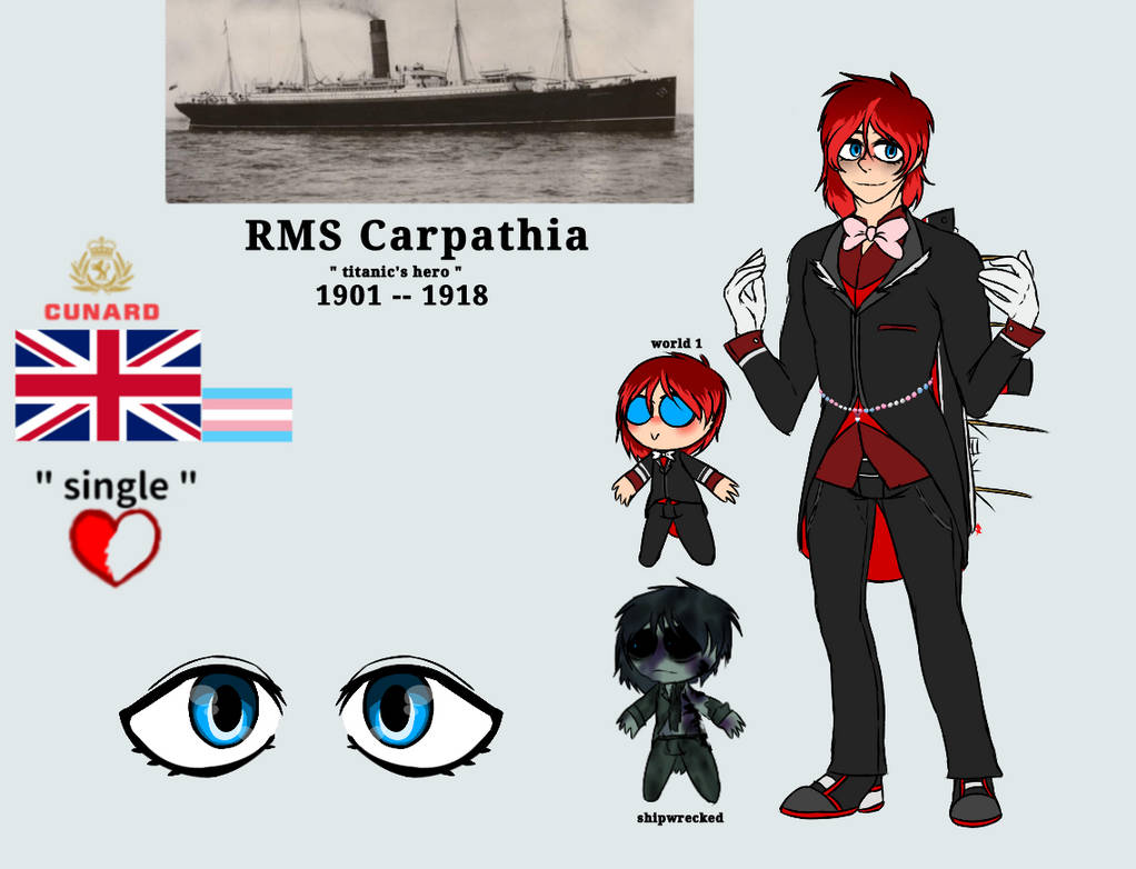 Capthia -- RMS Carpathia - my human update 2022 by Alttogether on DeviantArt